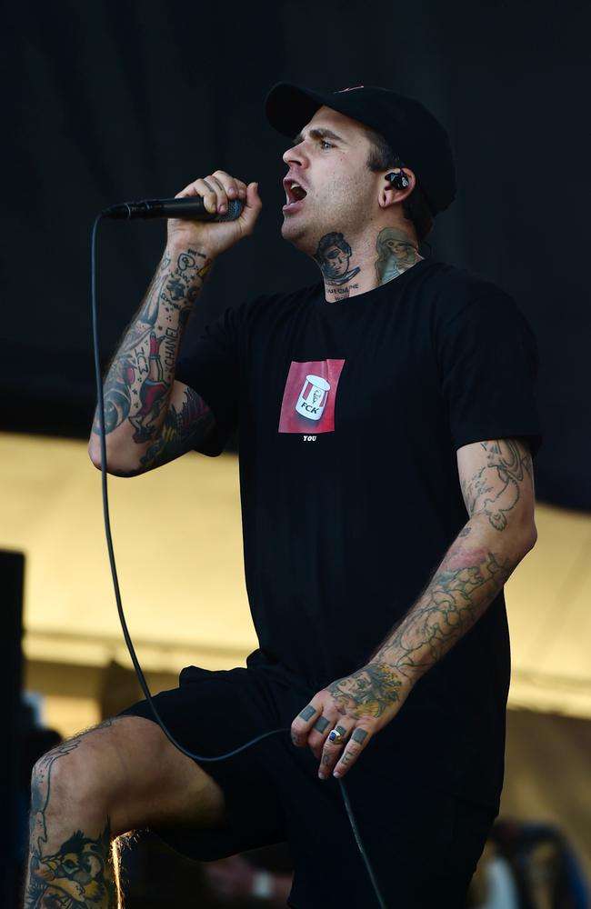 GTM Groovin The Moo 2018 at Murray. The Amity Affliction.