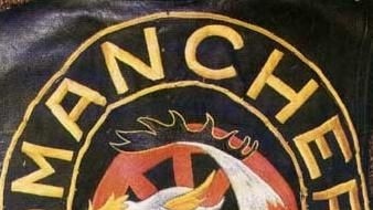 The Comanchero bikie logo.