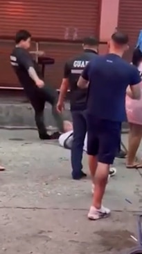 Security guard kicks British tourist's head, leaving him 'in coma' in Thailand