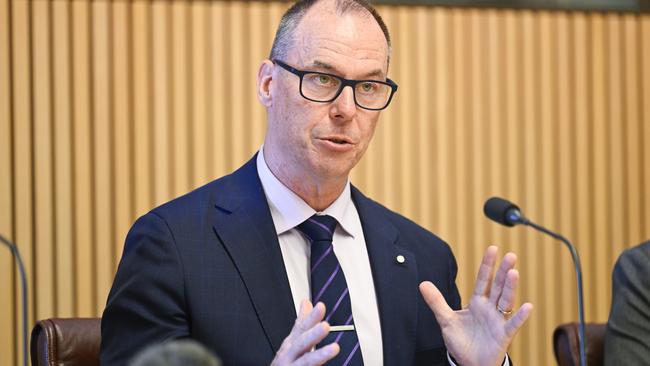 Acting Electoral Commissioner Jeff Pope. Picture: NewsWire / Martin Ollman