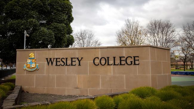 Wesley College, St Kilda Road Melbourne campus. Picture: Mark Stewart