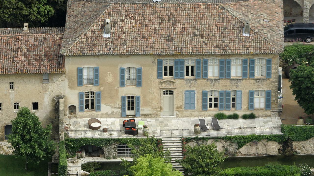 Jolie and Pitt’s Miraval property in Correns, France.