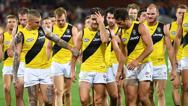 The Tigers were outhunted by the Crows on Thursday night.