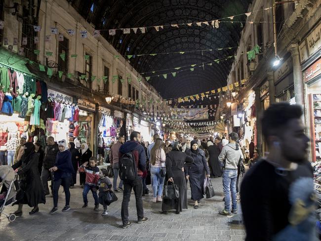 Al-Hamidiyah Souq in Damascus, Syria. Picture: Ella Pellegrini 