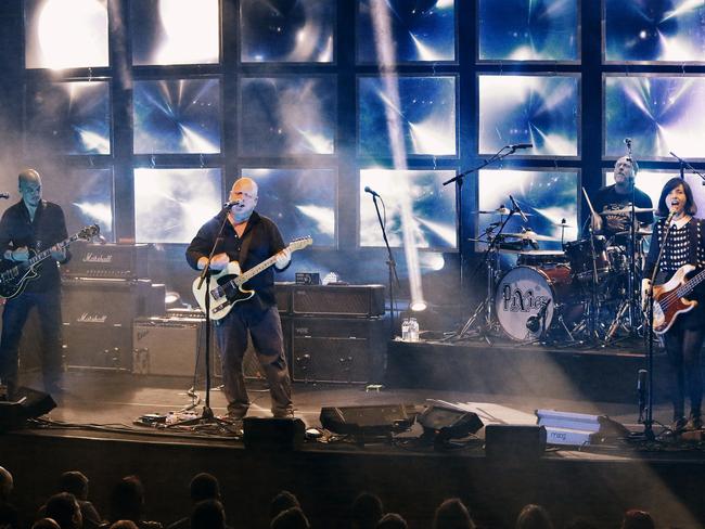 Pixies at the Sydney Opera House during the 2014 Vivid Festival.