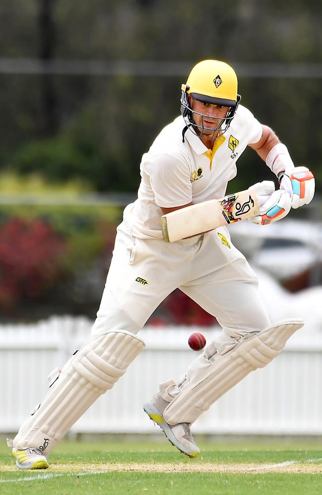 West batsman Blake Edwards Ipswich Vs Wests Saturday December 3, 2022. Picture, John Gass