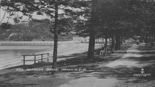 The ladies’ baths in the early 1900s. Picture Northern Beaches Library