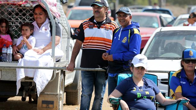 McGrady was watching Macintyre Warriors at the Boggabilla Sports Ground. Photo: Nathan Edwards