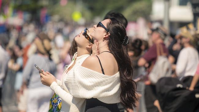 The Esplanade on day 3 of the Pacific Airshow. Picture: Glenn Campbell