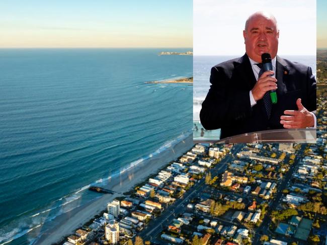 LNP MP for Burleigh Michael Hart (pictured) who has sent a submission to the Gold Coast City Council opposing a residential beachfront tower at Jefferson Lane in Palm Beach.