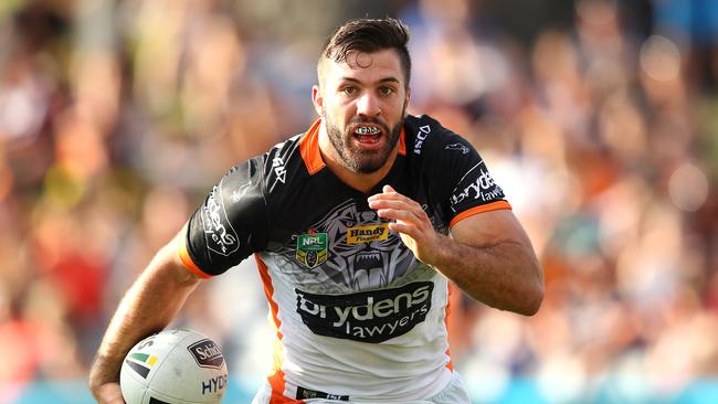 James Tedesco tried hard for the Tigers.