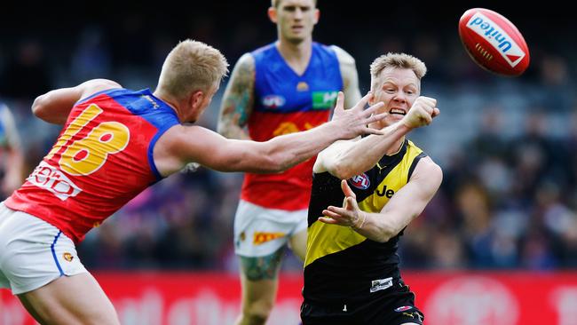 Jack Riewoldt was the most dangerous forward on the ground. Picture: Getty Images