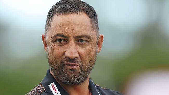 Benji Marshall praised his side after a tough win over the Dolphins. (Photo by Mark Metcalfe/Getty Images)