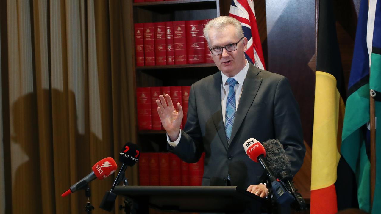 Home Affairs Minister Tony Burke said the government was taking “swift and decisive action to protect Australia’s national security and national interest”. Picture: NewsWire/ David Crosling