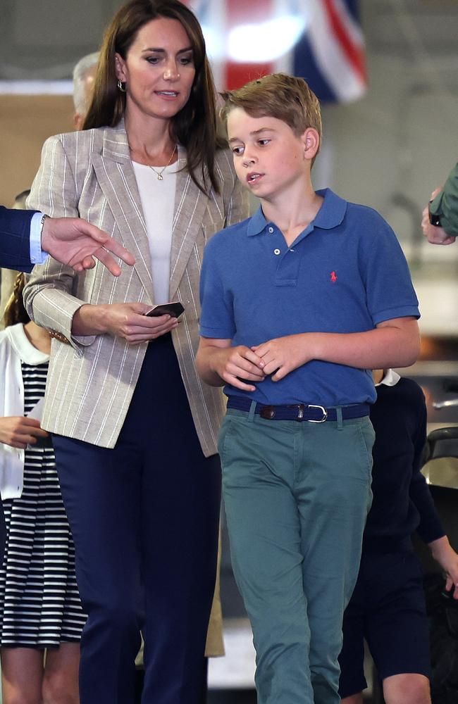 Kate is staying home in order to support 10-year-old George during his exams. Picture: Chris Jackson/Getty Images