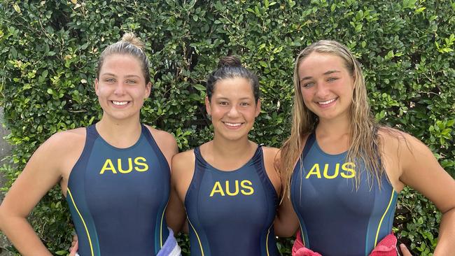 Amelia Watt, Lulu Elliott and Molly Nasser.