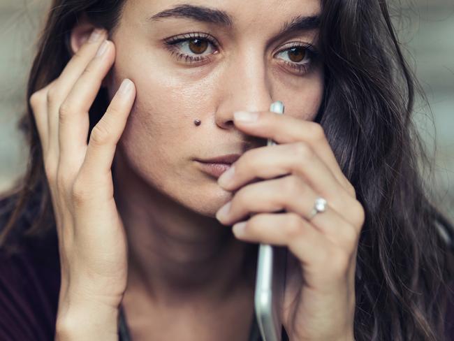 Close up of crying girl's face Picture: iStock