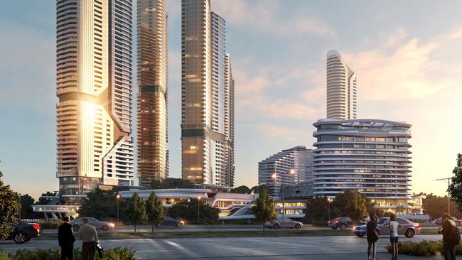 The Star Gold Coast masterplan.