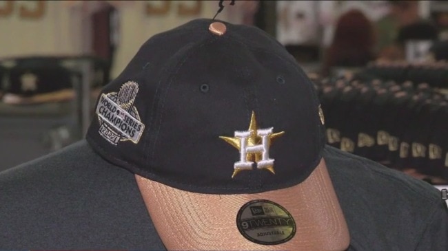 Astros merchandise topping in sales