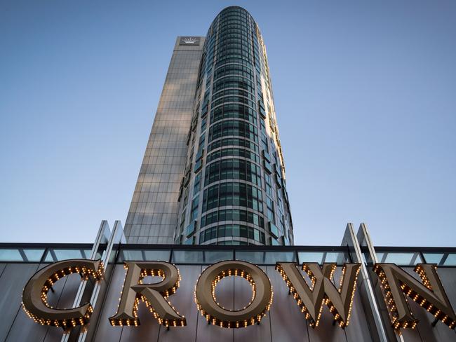 Loved a punt … the concrete-pumping pair say they frequently splashed out big at Crown casino in Melbourne. Picture: Darrian Traynor/Getty Images.