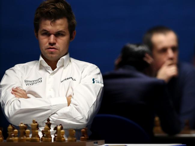 Magnus Carlsen of Norway. Picture: Dean Mouhtaropoulos/Getty Images