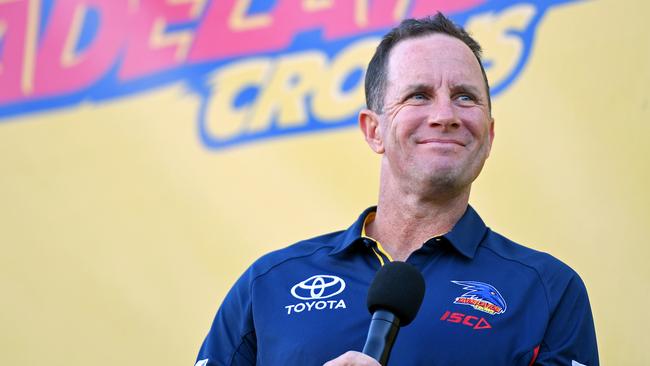 Don Pyke has re-signed as coach of the Adelaide Crows. Picture: Tom Huntley