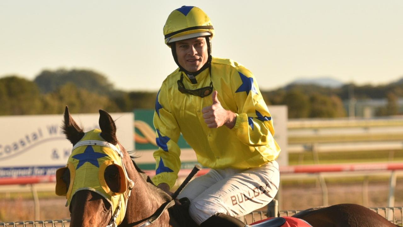 Jockey Aaron Bullock is ridingh the crest of a winning wave and can keep it going at Tuncurry on Tuesday.