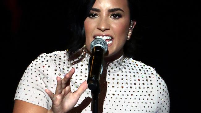 Singer Demi Lovato.