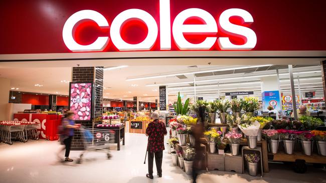 Coles says customers are seeking value as cost of living pressures increase. Picture: Bloomberg