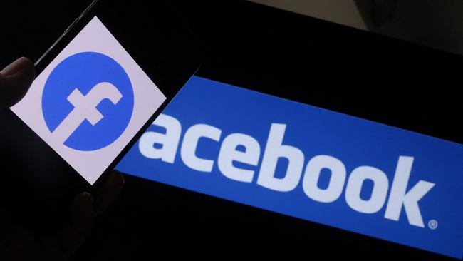 A Facebook spokesman said that the company’s goal was to provide a safe, positive experience for its billions of users. Picture: AFP