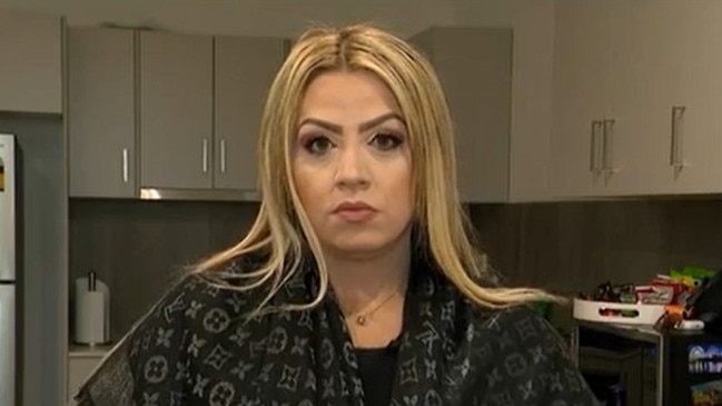 Sacked insurance worker Suzie Cheikho blasted her employer on live TV. Picture: Sunrise