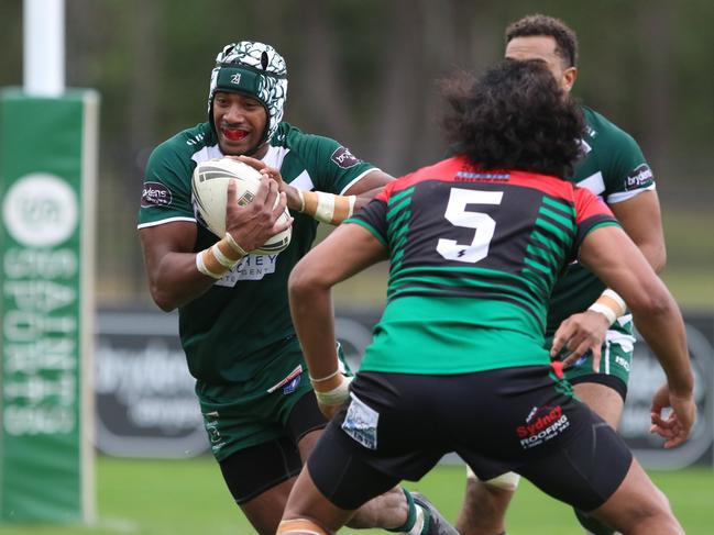 Ratu Roqica ran all day for St Marys. Picture Warren Gannon Photography