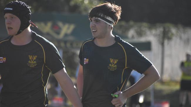 AIC First XV rugby between St Patrick’s College and Villanova College. Saturday May 6, 2023. Picture, Nick Tucker.