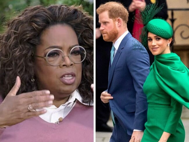 Oprah weighs in on Harry, Meghan drama