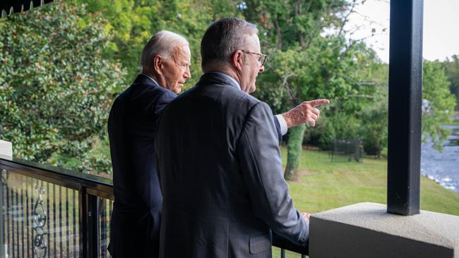 Anthony Albanese says Joe Biden is mentally sharp, warm, and engaging. Picture: Supplied