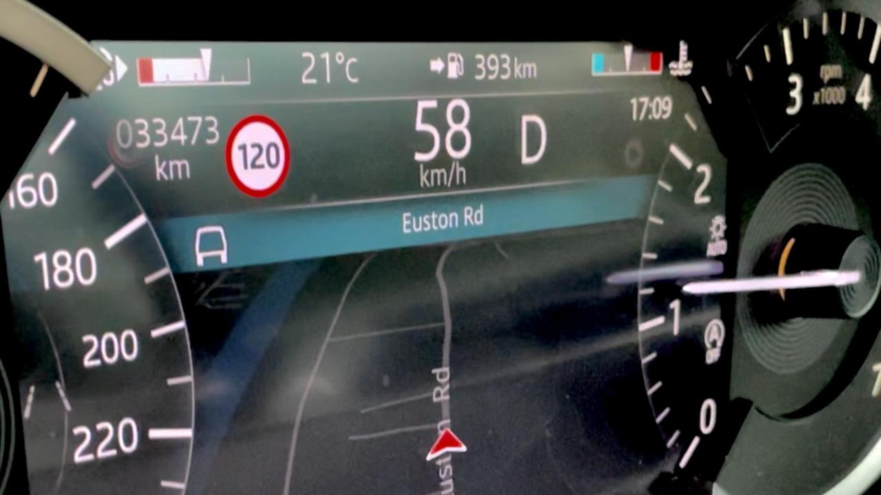 A glitch in the system suggests the speed limit in Sydney is 120km/h. Photo: Google Maps