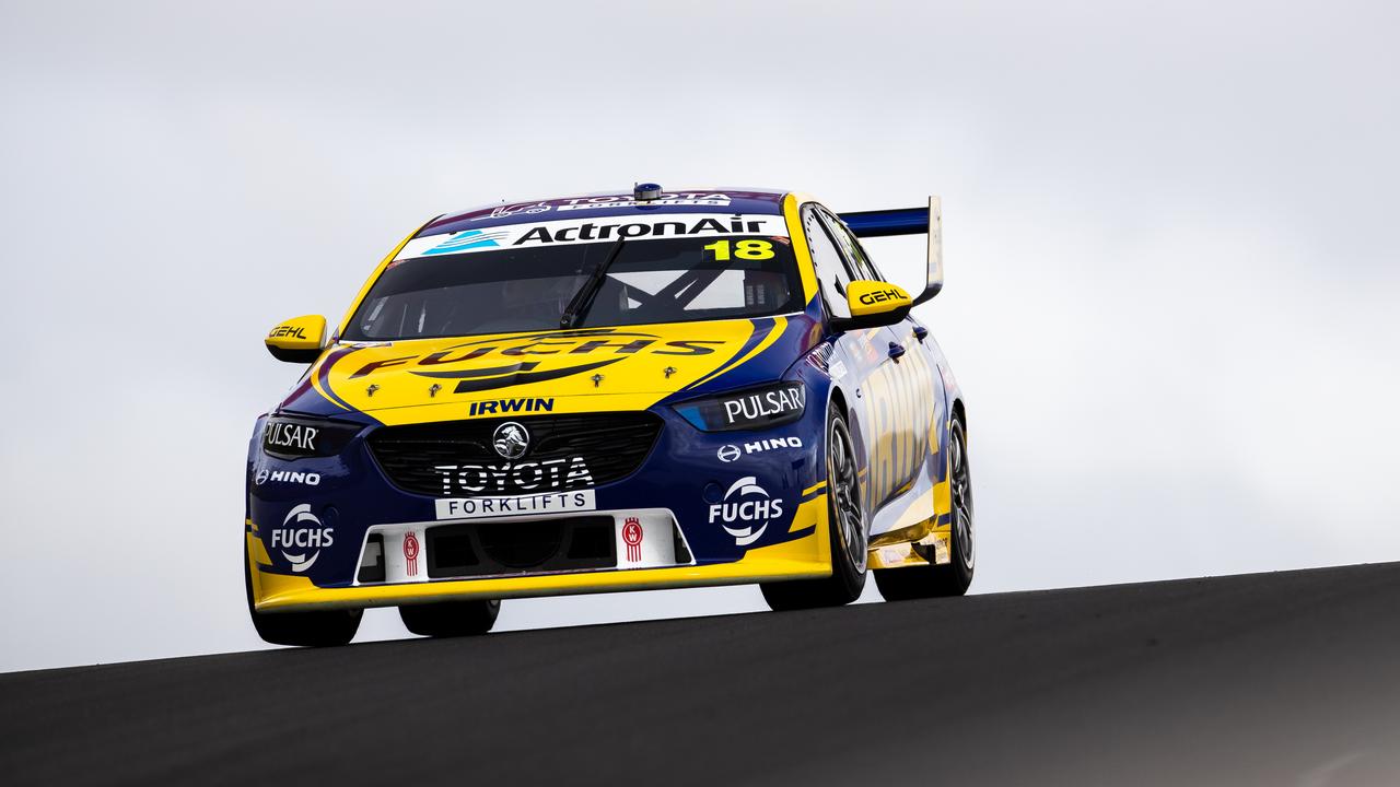 Mark Winterbottom steers the Team 18 entry in Bathurst last weekend. Picture: Daniel Kalisz