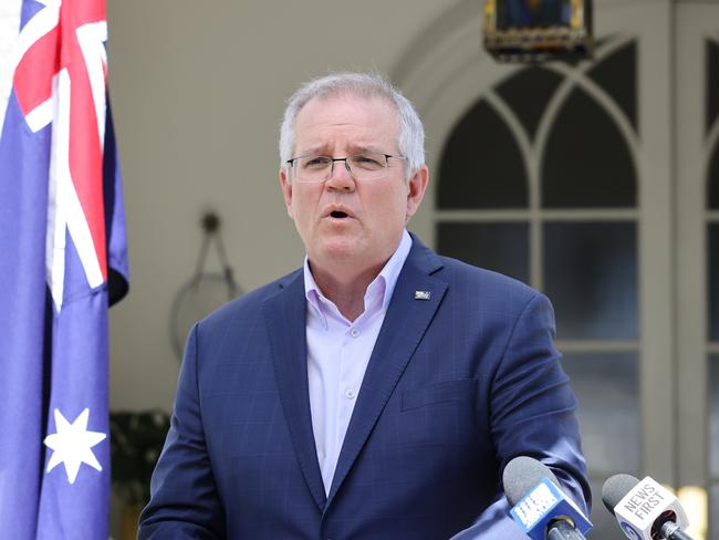 Prime Minister Scott Morrison. Picture: NCA NewsWire / Dylan Coker