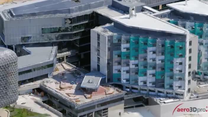 3D model of the New Royal Adelaide Hospital