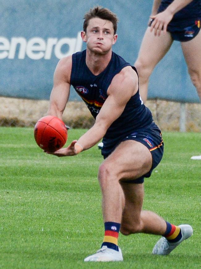 Crouch during a session in May. Picture: NCA NewsWire/Brenton Edwards