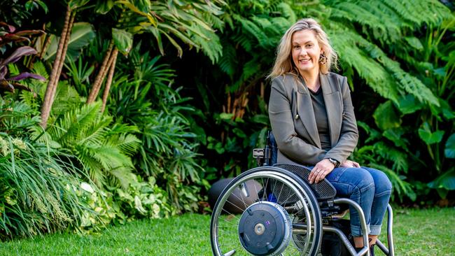 Australian Paralympian Karni Liddell. Picture: AAP Image/Richard Walker