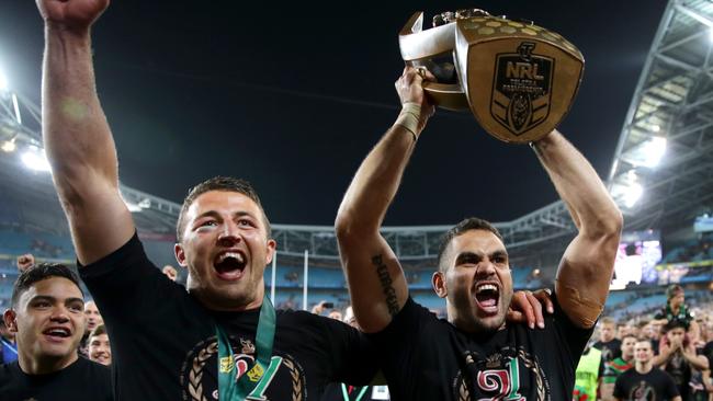 Inglis helped lead South Sydney to the 2014 premiership. Picture: Gregg Porteous