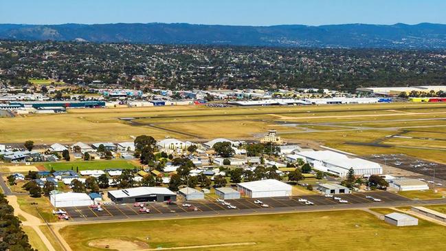 Parafield Airport, as seen from the air.