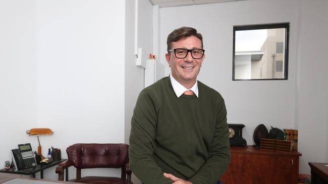 Michael Gatenby in his Southport office. Picture: Richard Gosling