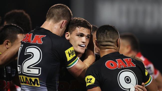 Nathan Cleary starred for Penrith in the win.