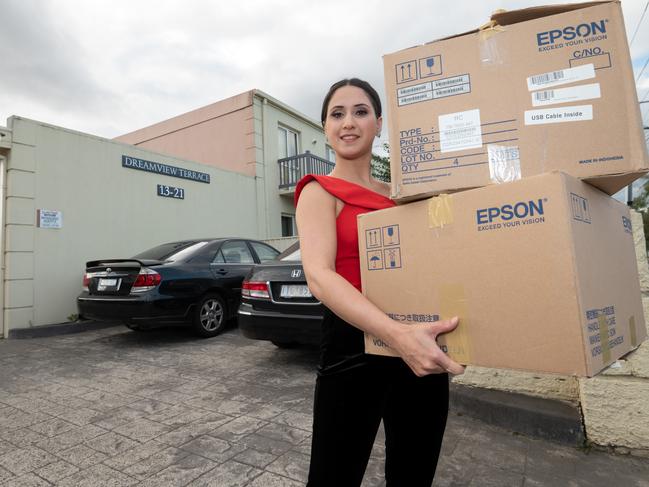 Ayesha Jabeen is one of the most recent first-home buyers, with the 29-year-old construction worker finally buying her first home on March 31. Picture: Tony Gough