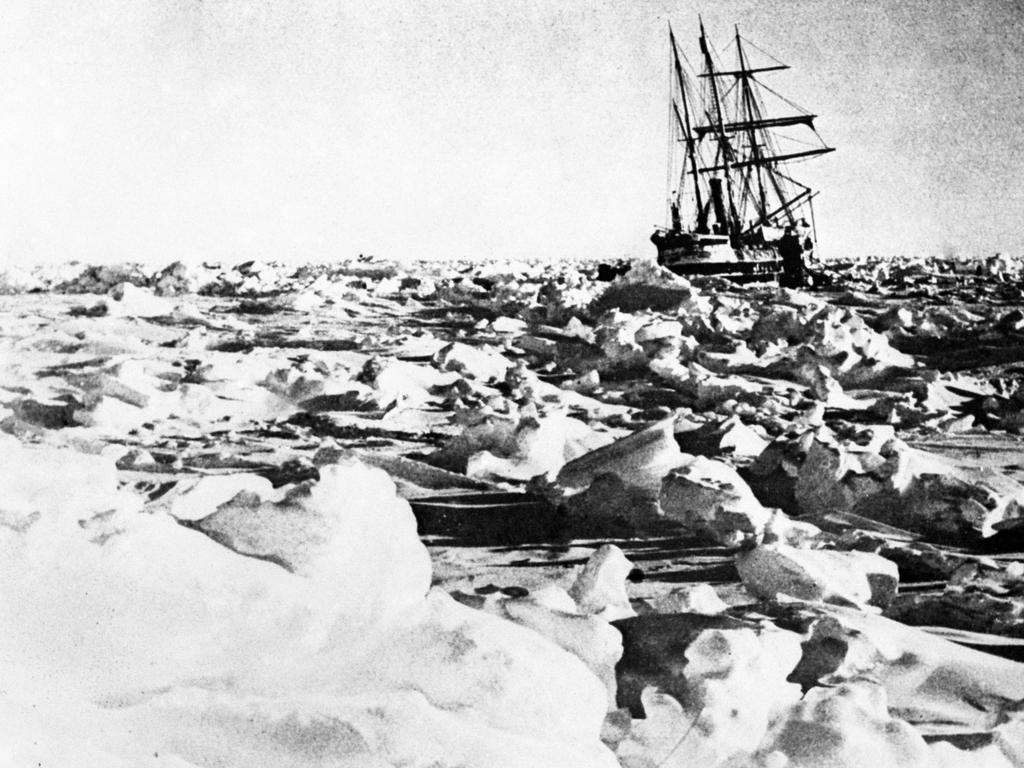 The ship was trapped in ice in 1915. Picture: PA Images via Getty Images