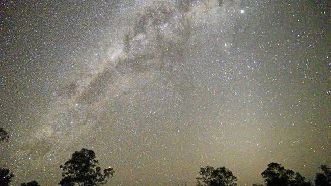 THE FINAL FRONTIER: The Milky Way as seen from the Darling Downs. Picture: Tobi Loftus