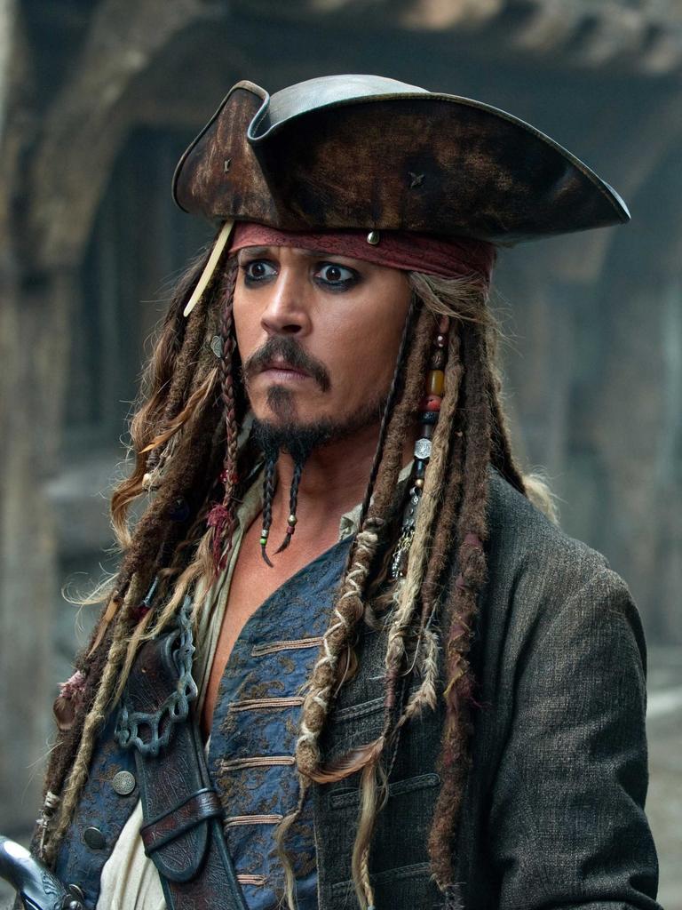 Johnny Depp’s portrayal of Captain Jack Sparrow earned him $300 million. Picture: Supplied / Disney.