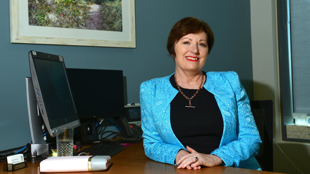 Chief Executive Sunshine Coast Health Service, Adjunct Professor Naomi Dwyer at the Sunshine Coast Univerity Hospital.